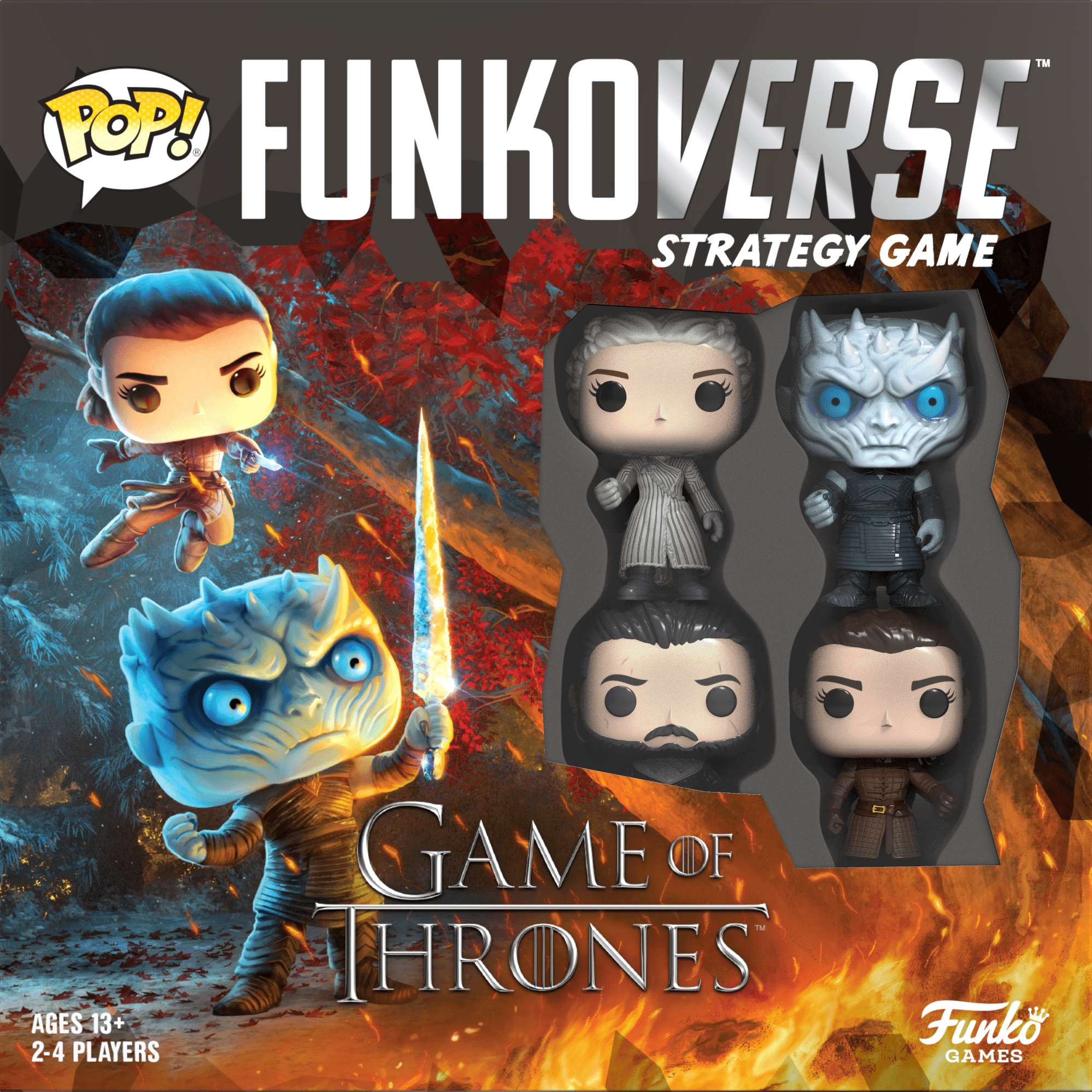 Read more about the article Funkoverse Strategy Game: Game of Thrones 100